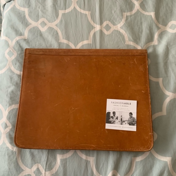 ABLE leather laptop case - Picture 4 of 4